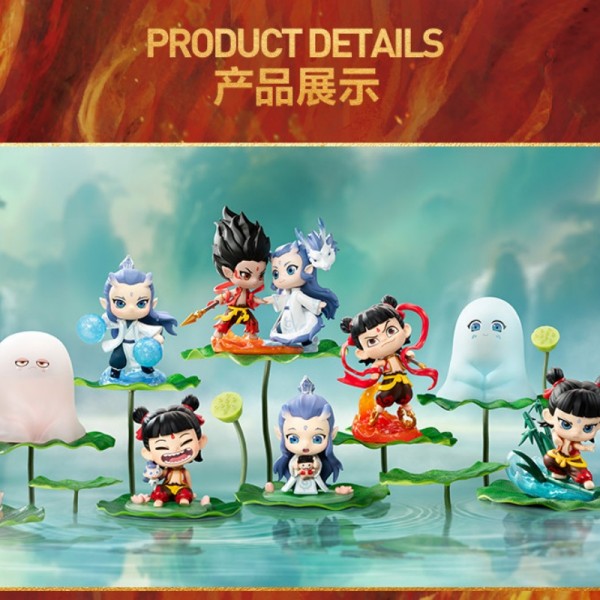 POP MART Ne Zha 2 – Figuras de exhibición delicadas de caja ciega